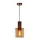 Lucide TOLEDO - Hanglamp - Ø 20 cm - 1xE27 - Amber