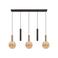 Lucide JOSIANE - Hanglamp - 3xG9 - Amber | Vibes