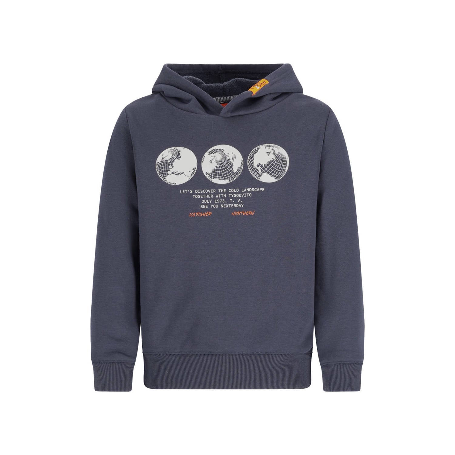 TYGO & vito hoodie met print
