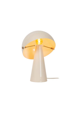 BARONE - Tafellamp - Ø 23 cm - 1xE27 - Beige | Vibes