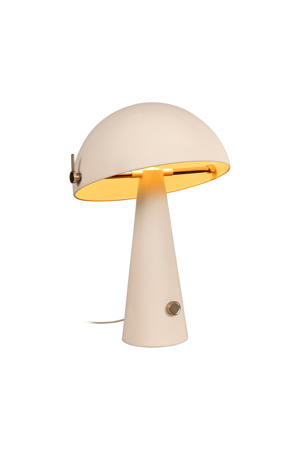 BARONE - Tafellamp - Ø 38 cm - 1xE27 - Beige | Vibes