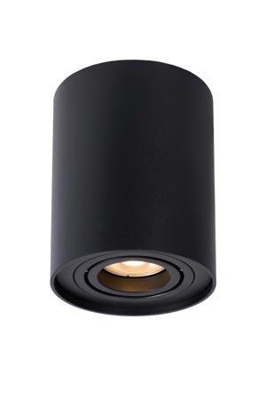 TUBE - Plafondspot - Ø 9,6 cm - 1xGU10 - Zwart