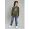 TYGO & vito jersey longsleeve met print - olijfgroen