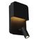 Lucide BOXER - Bedlamp / Wandlamp - LED - 3000K - Met USB oplaadpunt - Zwart