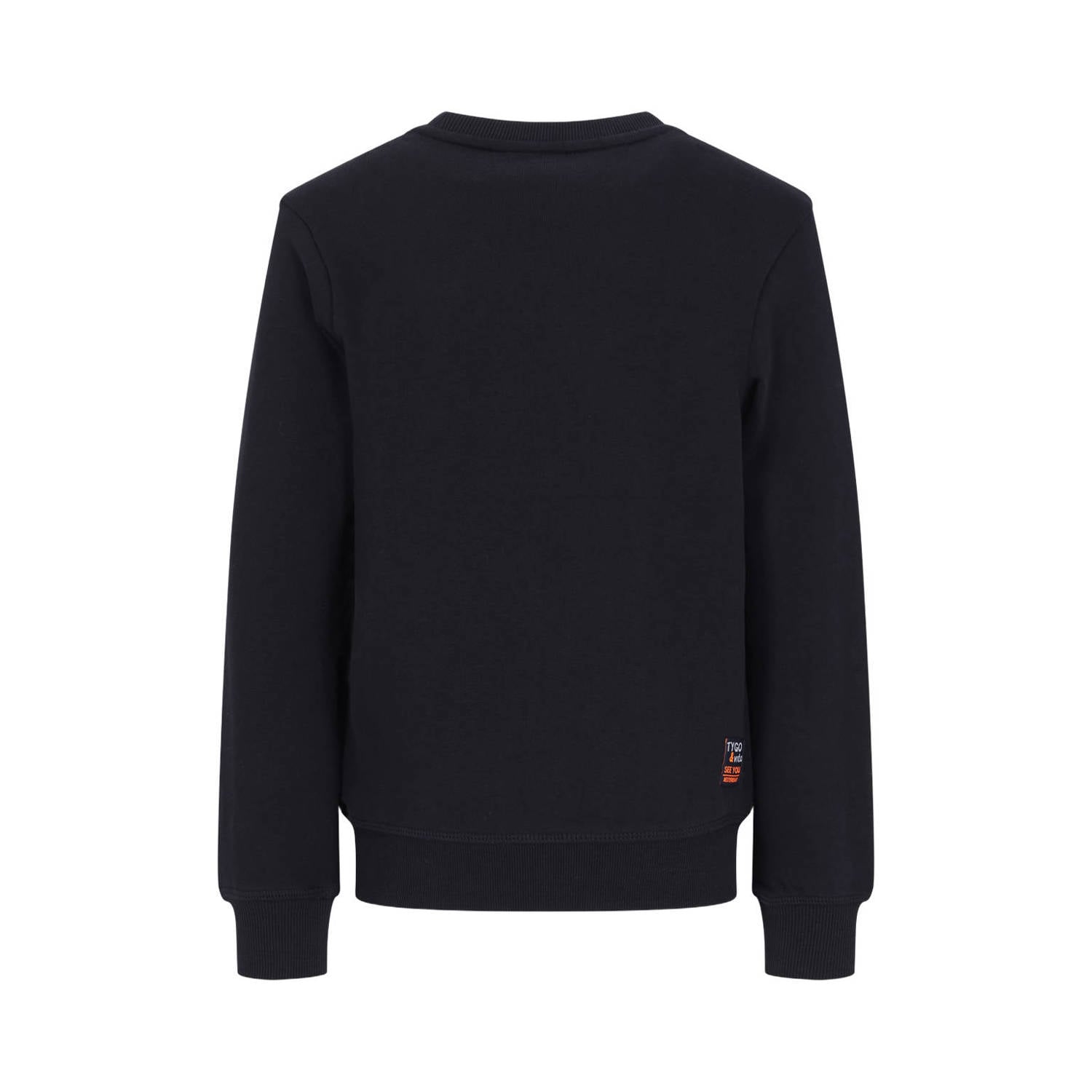 TYGO & vito sweater zwart