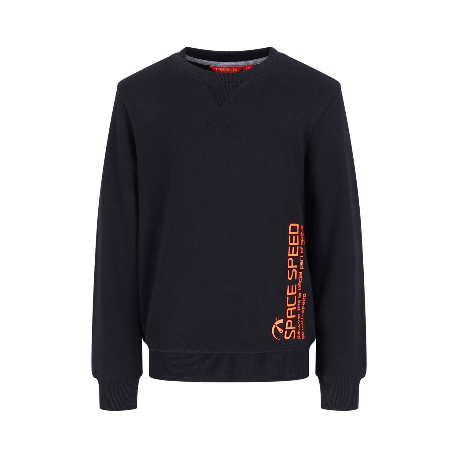 TYGO & vito sweater zwart