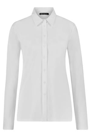 travelstof blouse wit