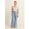 Expresso T-shirt met lurex lichtgrijs