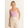 Expresso jersey singlet roze