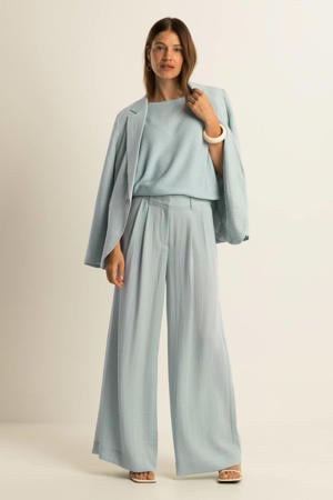 regular blazer lichtblauw