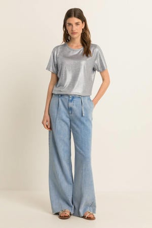 T-shirt zilver