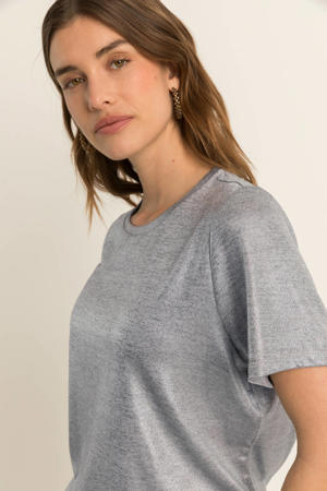 T-shirt zilver