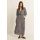 Expresso maxi jurk met panterprint grijs