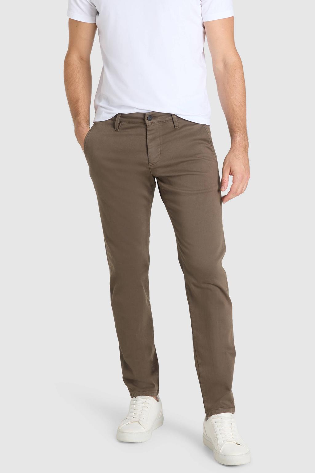 MAC DRIVER regular fit chino - bruin