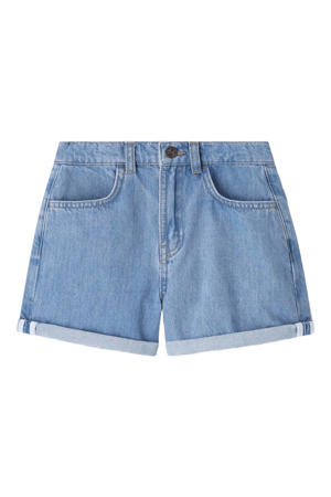 short light blue denim