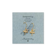 thumbnail: A Beautiful Story oorbellen Freedom Dragonfly Labradoriet