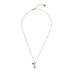 ketting Instinct Snake Garnet