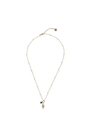 ketting Instinct Snake Garnet
