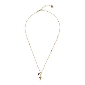 ketting Instinct Snake Garnet