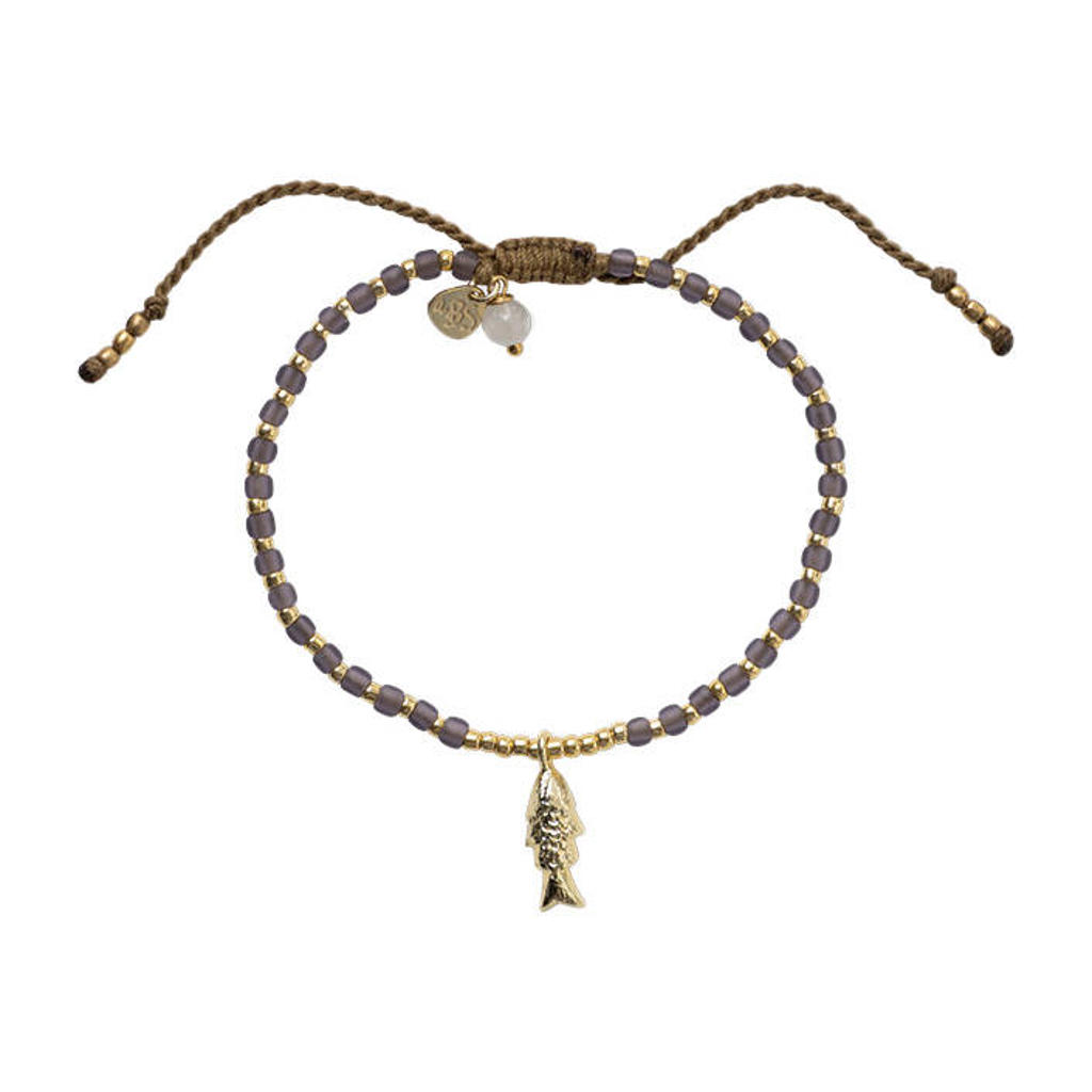 A Beautiful Story armband Untamed Fish Moonstone