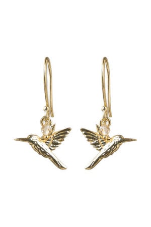oorbellen Freedom Hummingbird Citrine