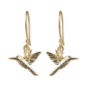 oorbellen Freedom Hummingbird Citrine
