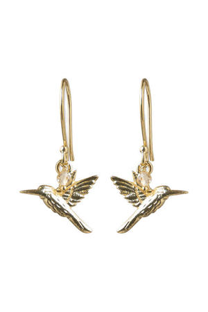 oorbellen Freedom Hummingbird Citrine