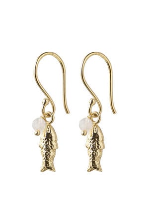 oorbellen Freedom Fish Moonstone