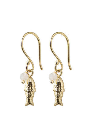 oorbellen Freedom Fish Moonstone
