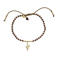 A Beautiful Story armband Untamed Snake Garnet