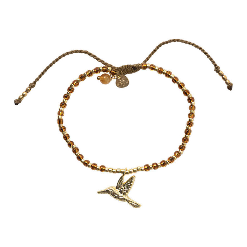 A Beautiful Story armband Untamed Hummingbird Citrine