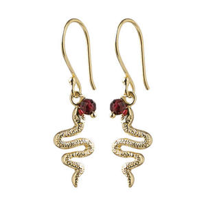 oorbellen Freedom Snake Garnet
