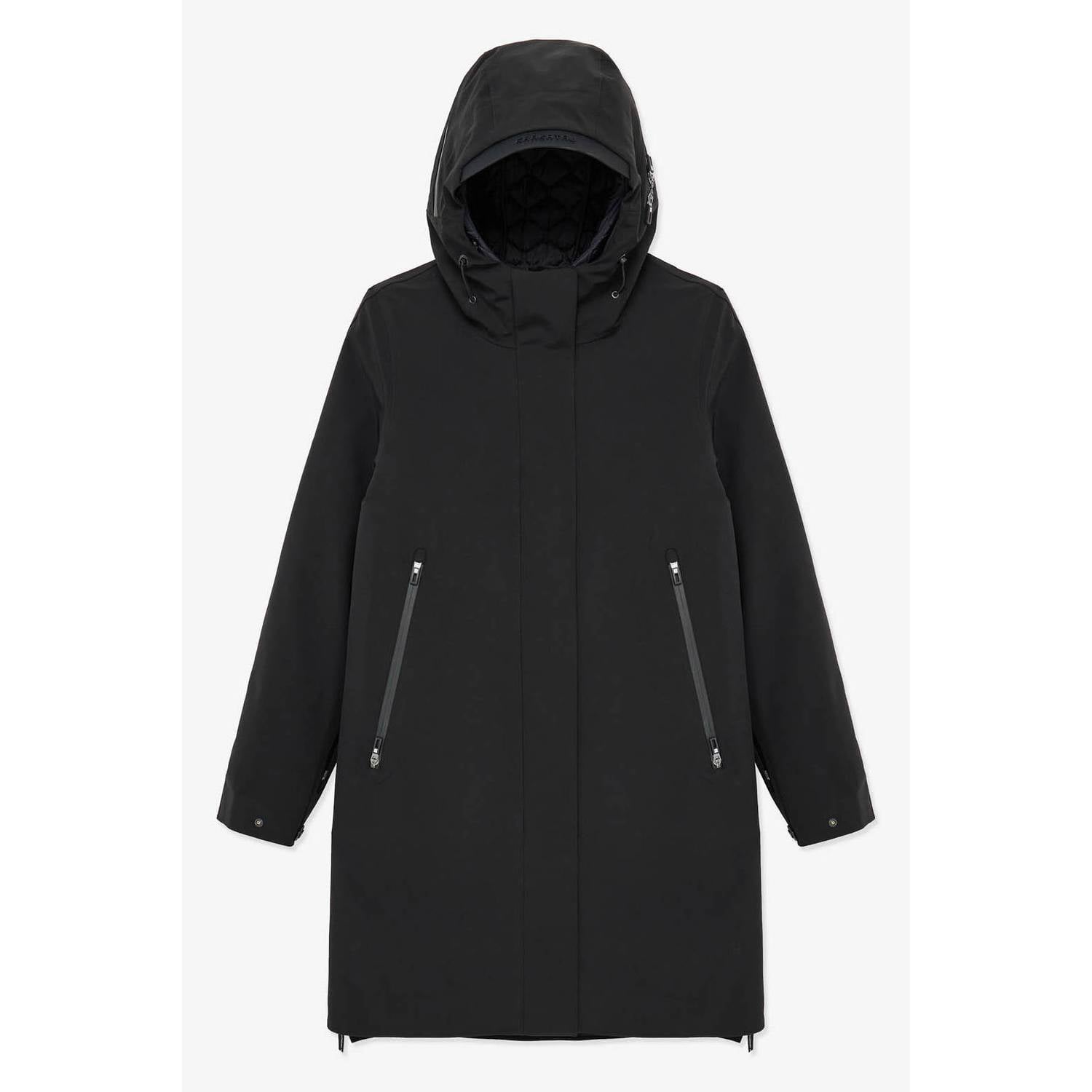 KRAKATAU winterjas zwart