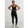 Aim'n sporttop Ribbed  zwart