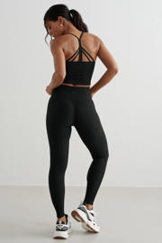 thumbnail: Aim'n sporttop Ribbed  zwart