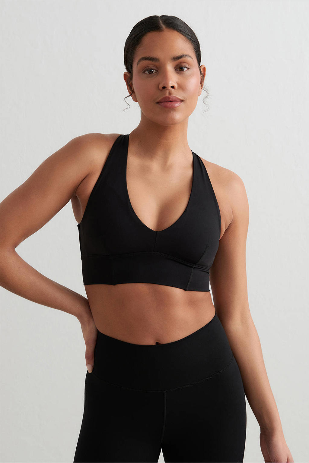 Aim'n sport-bh light support Sculpting- zwart