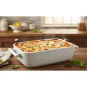 thumbnail: BonBistro Ovenschalen Yong Squito - Wit - 19 x 12 x 6 cm / 720 ml - 2 stuks