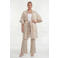 YOEK gebloemd kimono beige