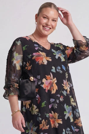 gebloemde tuniek multi