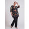 YOEK Lovers Collection gebloemde tuniek multi