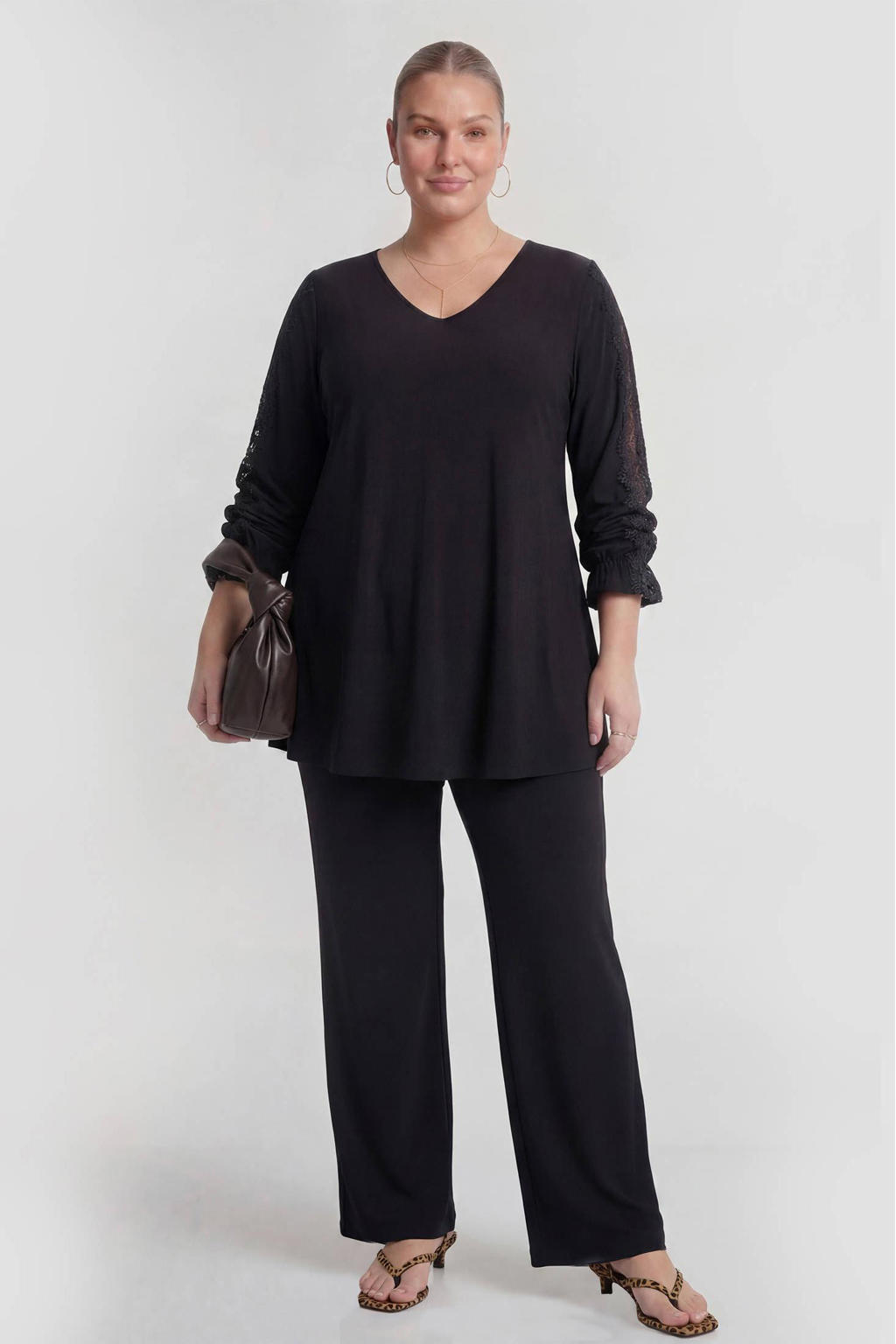 YOEK Lovers Collection dolce tuniek zwart