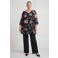 YOEK Lovers Collection straight regular waist broek zwart