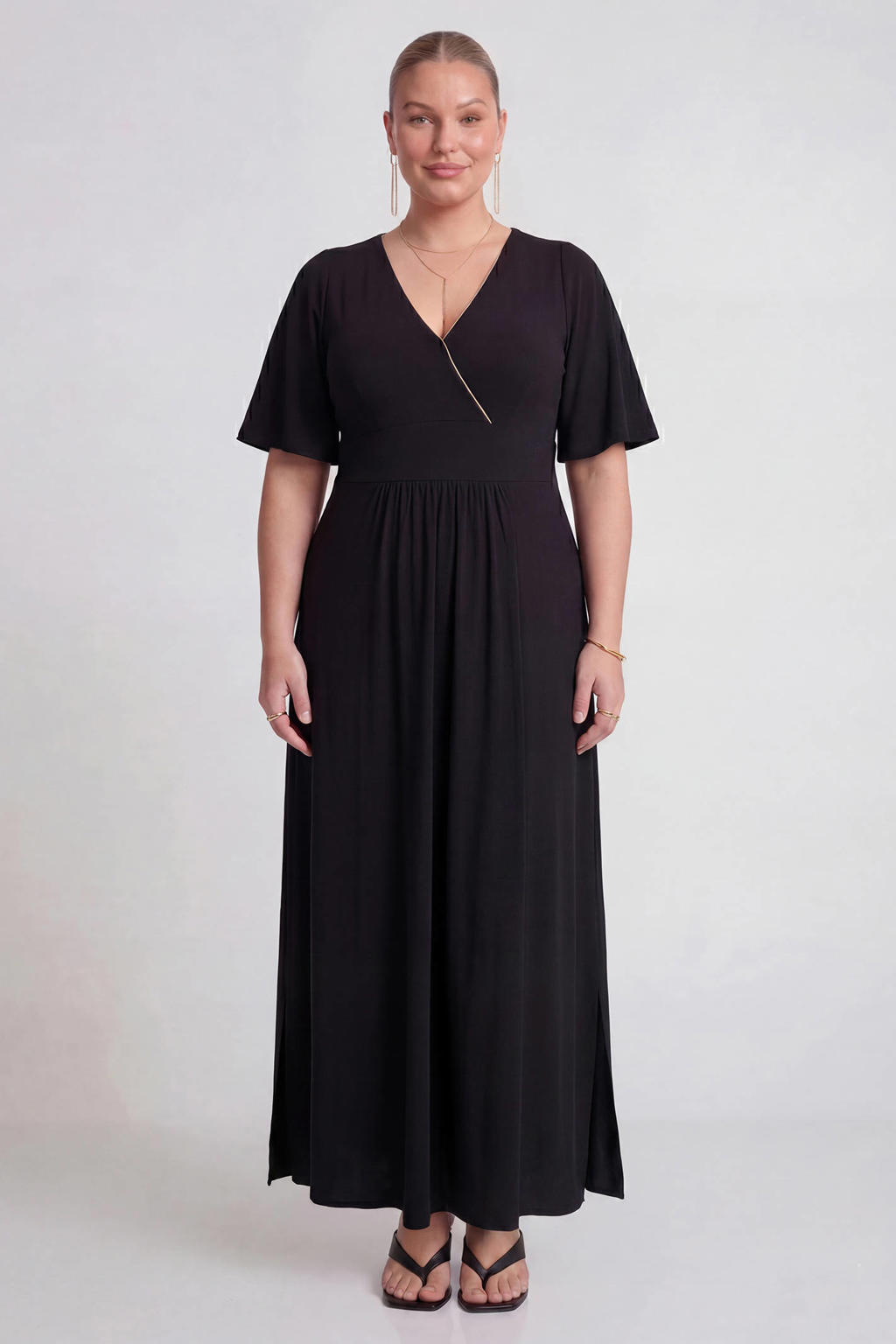 YOEK Lovers Collection dolce jurk zwart