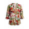 Paprika gebloemde blouse multi