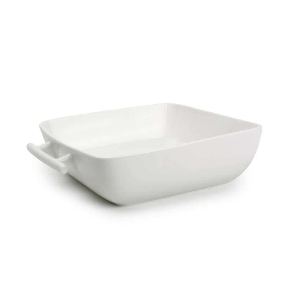 BonBistro Ovenschalen Yong Squito - Wit - 19 x 19 x 6 cm / 1.4 Liter - 2 stuks