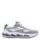 Fila imitatieleren sneakers - grijs/wit