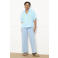 LOLALIZA gestreepte blouse blauw