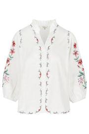thumbnail: LOLALIZA blouse broderie wit