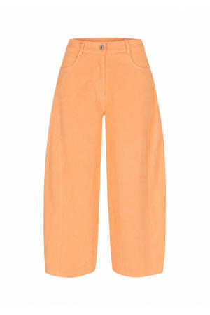barrel jeans oranje