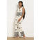 Sanny x LOLALIZA x Wehkamp wide leg regular waist broek ecru